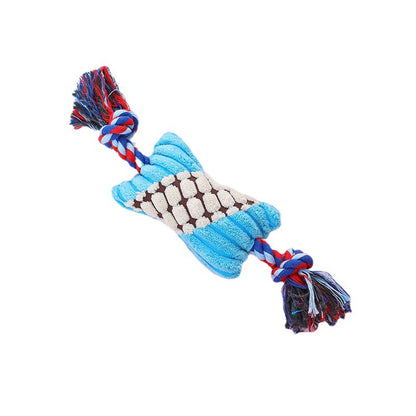 Plush Dog Rope Toy Candy Shape Durable Chew Toy 5