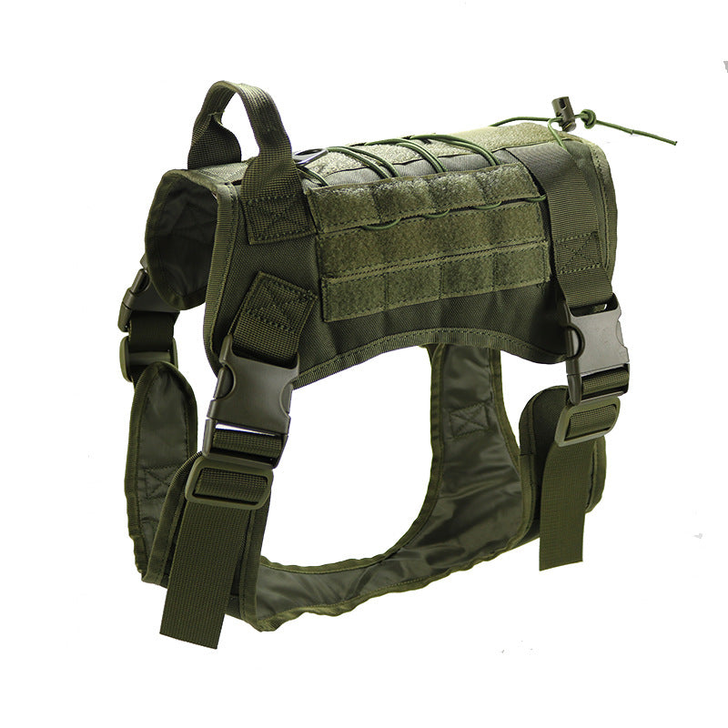 Nylon Tactical Dog Harness Heavy Duty Adjustable Sizes M L XL 4
