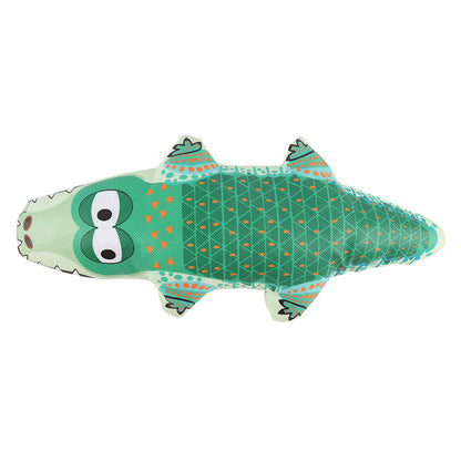 Crocodile Dog Chew Toy Durable PP Oxford Cloth 27cm 6
