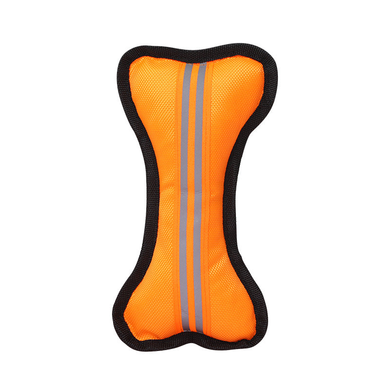 Reflective Bone Dog Toy Squeaky Durable Oxford Cloth 5