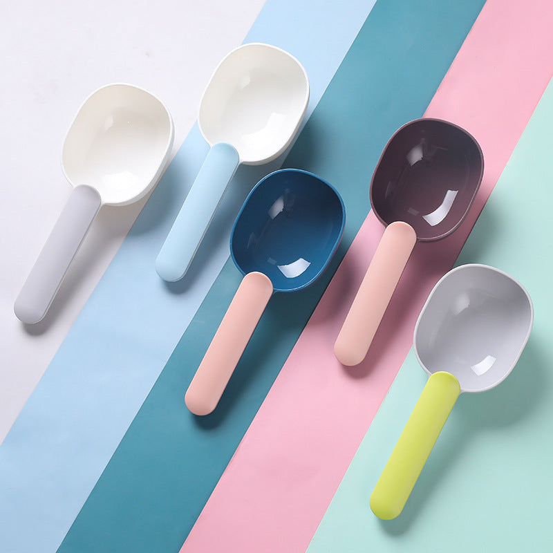 Plastic Pet Food Scoop ABS Dog Food Shovel 20x8x4cm 4