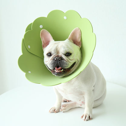 EVA Sunflower Dog Cone Adjustable Neck Recovery Collar 6