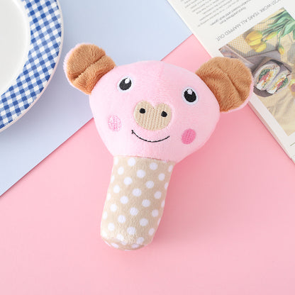 Animal-Shaped Plush Dog Toy Soft and Lightweight 13x9cm 6