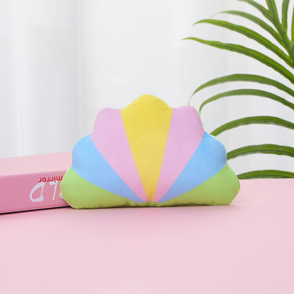 Plush Dog Toy Shell Shape Soft Squeaky 10x15cm 2