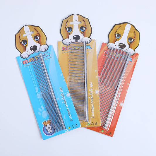 Stainless Steel Dog Comb Grooming Tool Small Medium Large