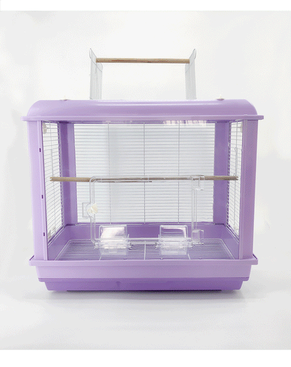 Plastic Parrot Nest Breeding Cage with Accessories 67.5x40x62cm 5