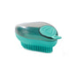 Fillable Mango Shape Dog Grooming Brush ABS TPR Material 3