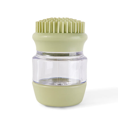 Silicone Dog Bath Brush with Soft Bristles and Handle 5