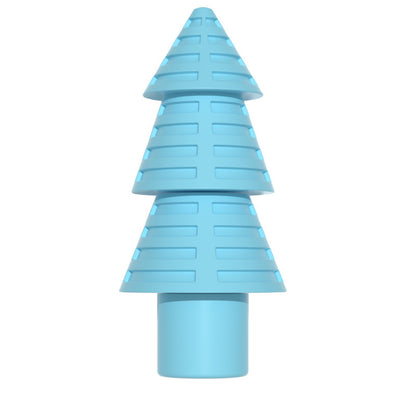Christmas Tree Dog Chew Toy TPR Durable Interactive 2