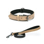 Reflective Artificial Leather Dog Collar Adjustable Sizes 12