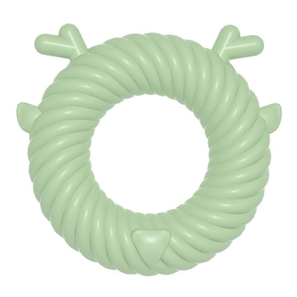 Deer Shaped Dog Chew Toy TPR Durable Circle Design 4