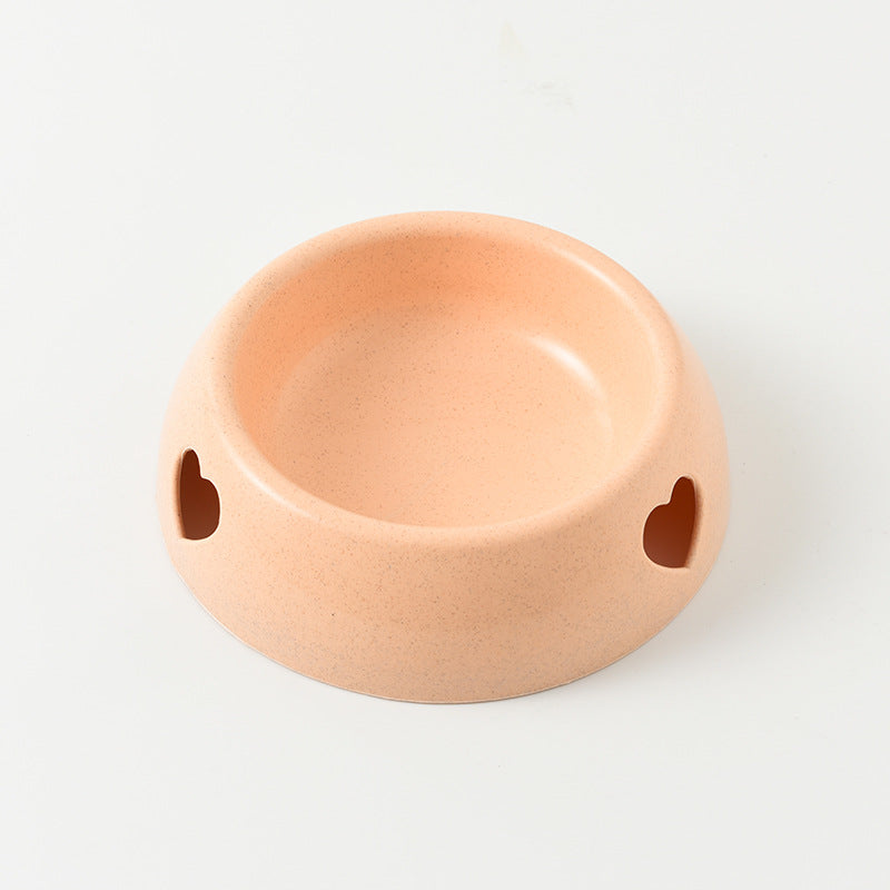 Environmentally Friendly ABS Dog Bowl Heart Shape Small Large 4