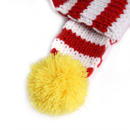 Knitted Dog Scarf Christmas Style for Pets Small Medium Large 4