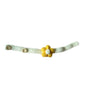 Hand Knitting Yarn Dog Collar with Flower Decoration Adjustable 5