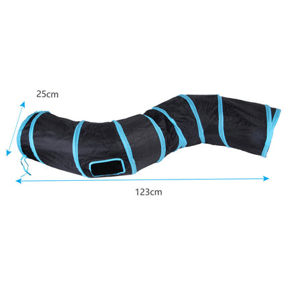 Fabric Cat Tunnel 2 Way 4 Way 5 Way and S Way Options