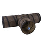 Collapsible Cat Tunnel Three Way Play Tube Toy for Cats