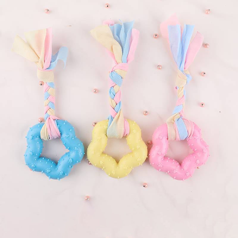 Wholesale Bulk Dog Rope Chew Toys For Teeth Cleaning (4)