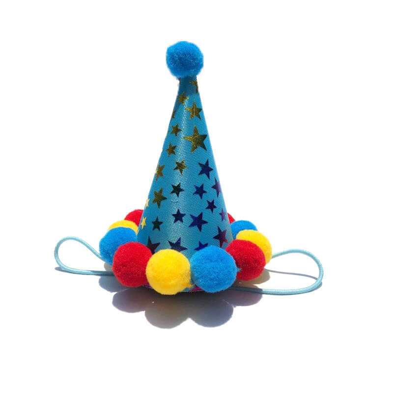 Dog Birthday Accessories Bandana Scarf Hat and Adjustable Bow Tie