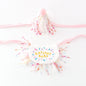 Dog Birthday Scarf and Hat Party Costume for Small Dogs