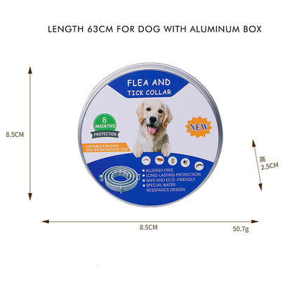 Silicone Flea Collar for Dogs and Cats 8 Months Protection 5