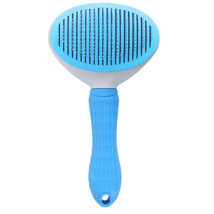 Self Cleaning Dog Grooming Brush for Shedding and Detangling