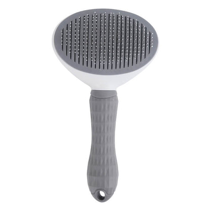 Self Cleaning Dog Grooming Brush for Shedding and Detangling