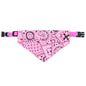 Adjustable Nylon Dog Collar with Bandana Triangle Scarf