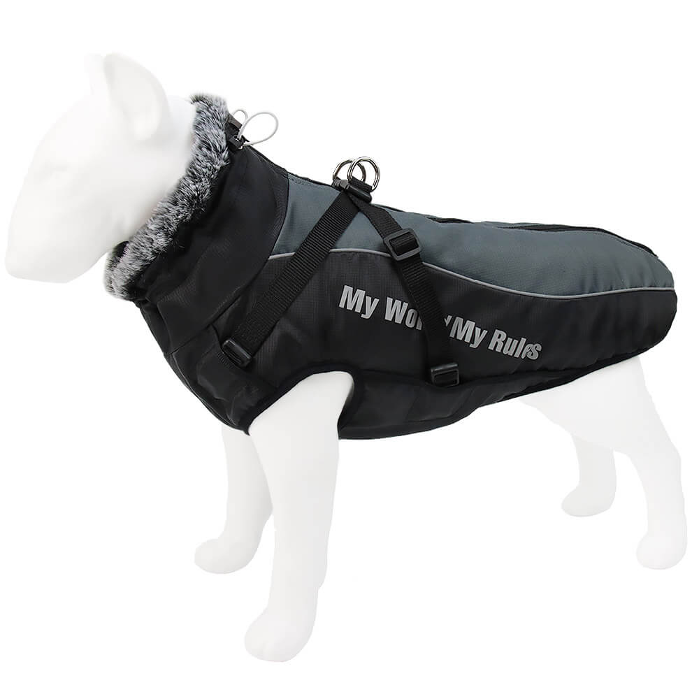 Waterproof Windproof Dog Jacket Winter Coat for Large Dogs