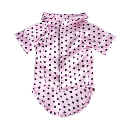 Soft Cotton Dog Pajamas Comfortable Sleepwear for Dogs