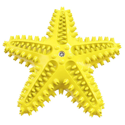 Squeaky Starfish Dog Toy Durable Chew Toy for Dogs