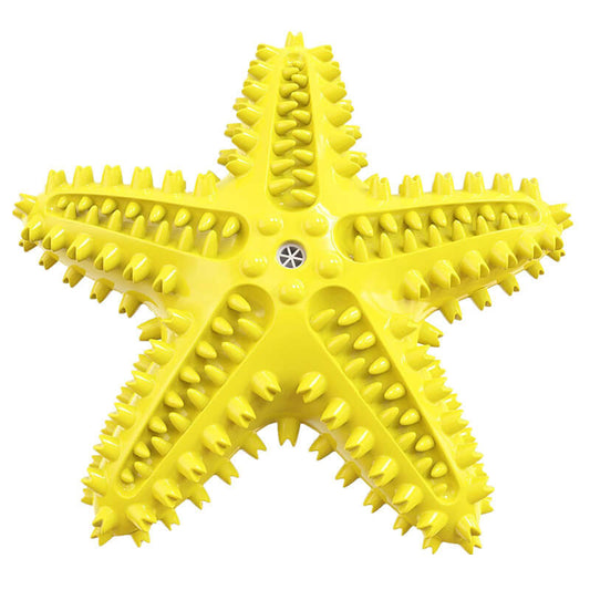 Squeaky Starfish Dog Toy Durable Chew Toy for Dogs
