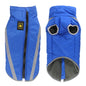 Waterproof Windproof Dog Winter Coat Reflective Safety Vest