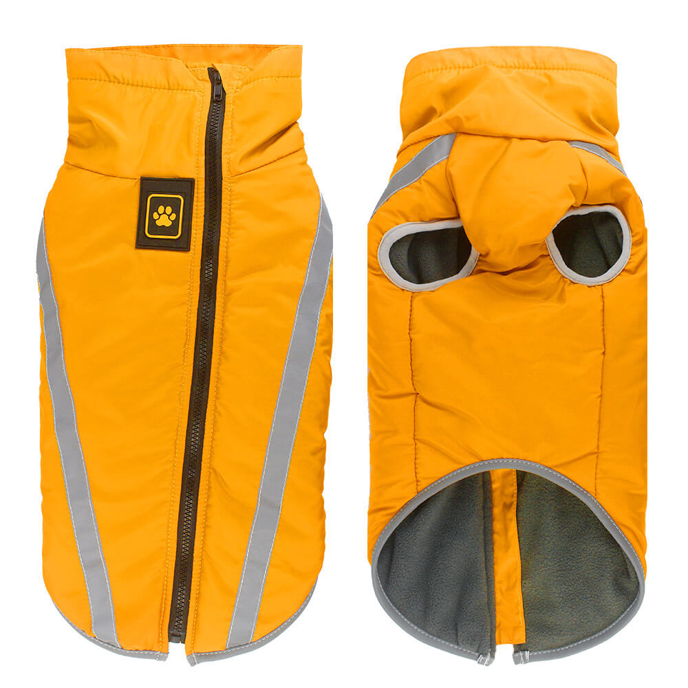 Waterproof Windproof Dog Winter Coat Reflective Safety Vest