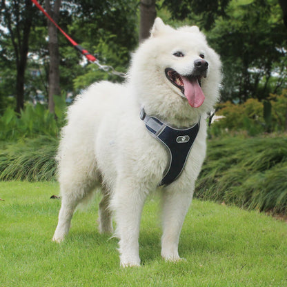 Mesh Ventilation Dog Harness Adjustable with Reflective Trim 7