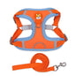 Suede Dog Harness Adjustable Soft Padding for Small Medium Dogs