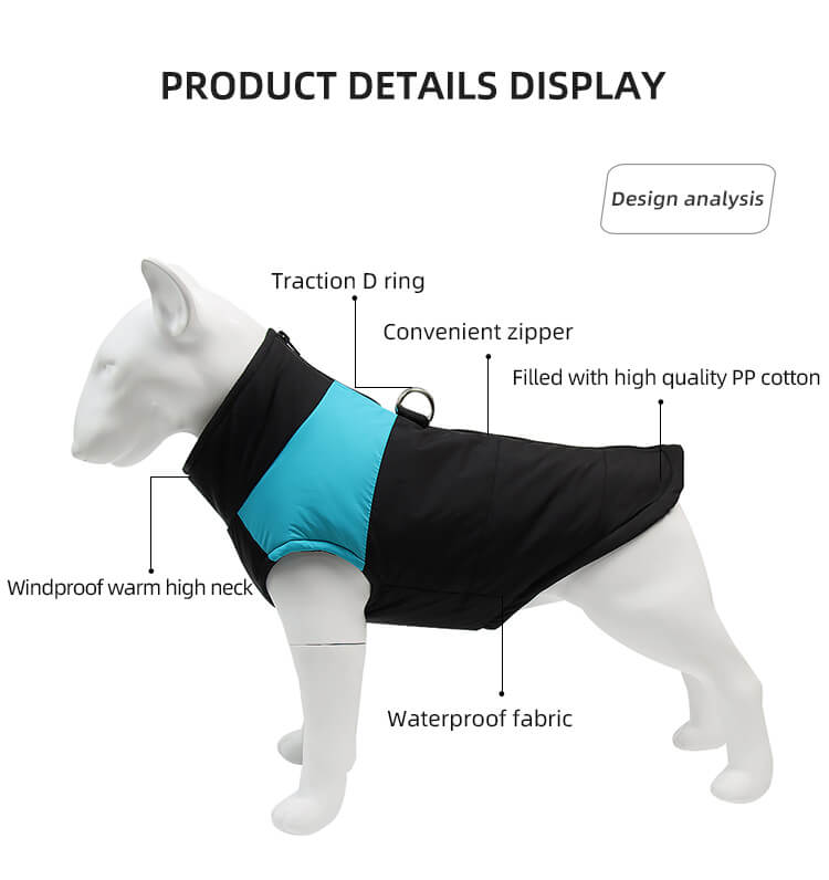 Cotton Dog Vest Soft Comfortable Apparel for Dogs 4