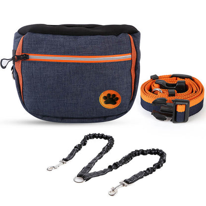 Waterproof Dog Training Treat Bag with Adjustable Waist Strap