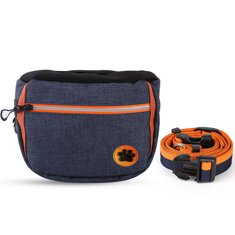 Waterproof Dog Training Treat Bag with Adjustable Waist Strap