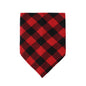 Cotton Dog Bandana Adjustable Plaid Neck Scarf for Dogs