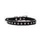 Rhinestone Dog Collar Adjustable Leather Sparkle Design