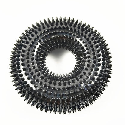Wholesale Squeaky Interactive Spiky Ring Dog Chew Toys (2)