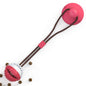 Squeaky TPR Dog Chew Toy Dispensing Ball with Suction Cup 4