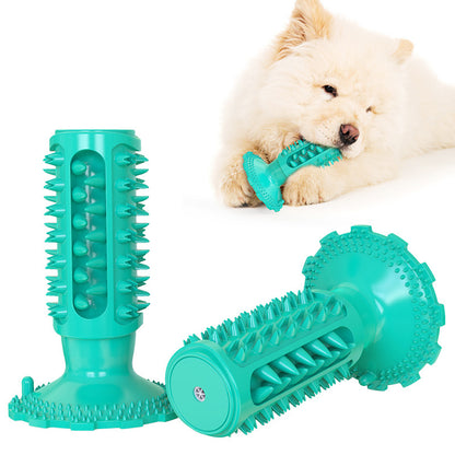 Indestructible Squeaky Dog Chew Toy Toothbrush TPR Material 3