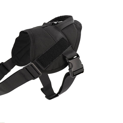 Tactical Dog Harness Adjustable Training Vest Nylon