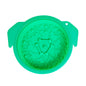 Foldable Silicone Slow Feeder Dog Travel Bowl 21x21x2.5cm