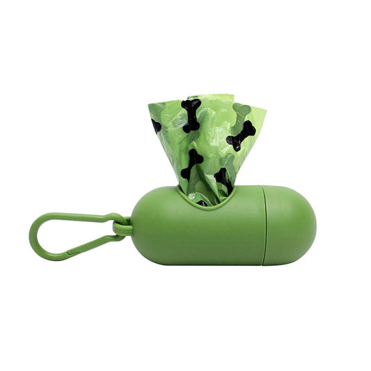 Plastic Dog Poop Bag Dispenser Holder Compact Size