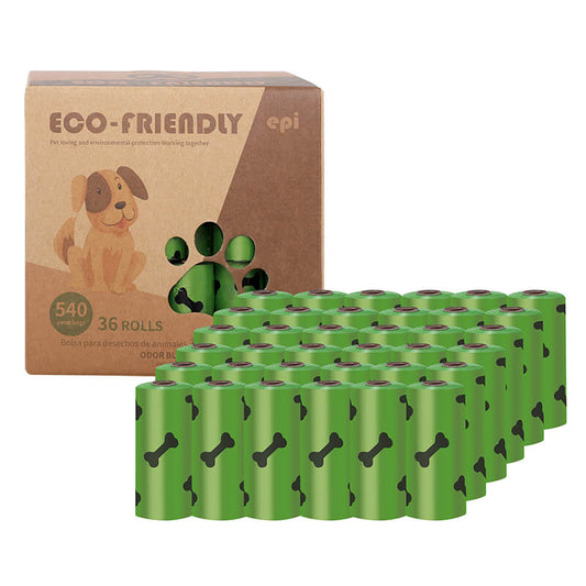 Extra Thick Dog Poop Bags Strong Biodegradable 15 Bags Per Roll