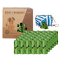 Extra Thick Dog Poop Bags Strong Biodegradable 15 Bags Per Roll