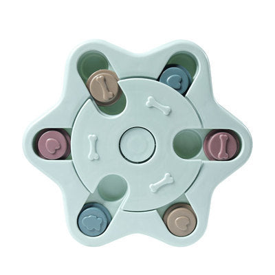 Interactive Dog Puzzle Toy Smart Treat Dispenser 24x24x3cm