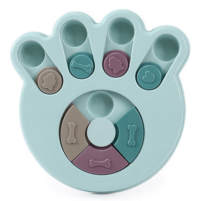 Interactive Dog Puzzle Toy Smart Treat Dispenser 24x24x3cm